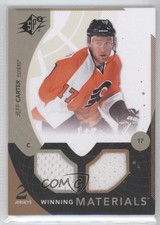 2010-11 SPx Winning Materials Jeff Carter #WM-JC
