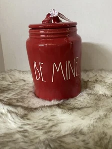 Rae Dunn be mine rot Kanister LL - Bild 1 von 1