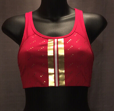 Victoria's Secret PINK Ultimate Unlined Sport Bra Red Size S/P NEW • 14€