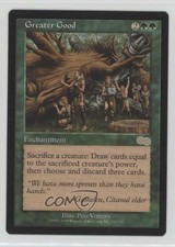 1998 Magic: The Gathering - Urza's Saga Greater Good #257 n0n