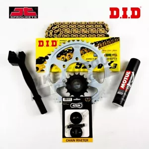 DID JT Silent X-Ring Chain and Sprocket Kit for Suzuki Hayabusa X-K7 1999-07 - Picture 1 of 2