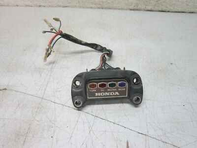 Honda CB350F 1974 abrazadera de manillar luz de advertencia tablero 53133-323-010 Foto 1 de 4
