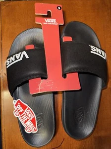 Vans "La Costa Slide-On" Sandals (Black) Slip On Slides Shoes Size 8 New - Picture 1 of 3