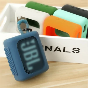 1*Silicone Carrying Travel Case For JBL GO 3 Portable Bluetooth Speaker 5 Colors - Picture 1 of 16