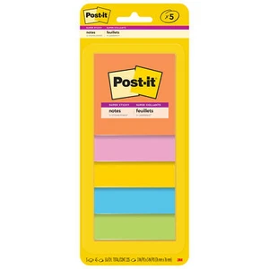 Post-it® Notes 3321-5SSAU, 3 in x 3 in (76 mm x 76 mm) - Picture 1 of 10