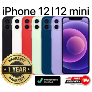 Apple iPhone 12 | 12 mini 64GB | 128GB | 256GB - Unlocked AT&T T-Mobile Verizon - Picture 1 of 23