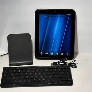 Tablet HP TouchPad HSTNH-129C con base de carga inalámbrica y teclado 32 GB - Imagen 1 de 19