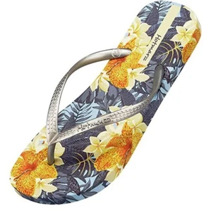Hotmarzz Women's Flip Flops Colorful Printing Sandals Fashion Beach Slippers 10 - Picture 1 of 5