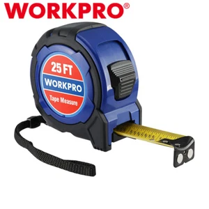 WORKPRO 25FT Tape Measure1/8 Fraction Measuring Tape Retractable Measuring Tapes - Picture 1 of 9