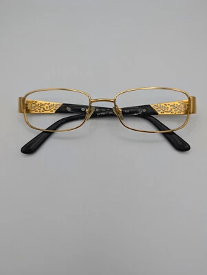 Gafas Vogue VO38921 280 marco de gafas de metal dorado y negro Foto 1 de 4