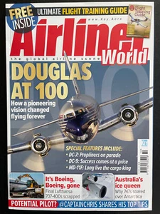 AIRLINER WORLD DOUGLAS AIRLINER SPECIAL ISSUE DC-7 DC-9 MD-11 LUFTHANSA B707 - Imagen 1 de 5