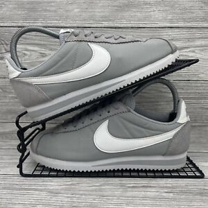 Nike Cortez Classic Nylon Trampki Damskie Rozmiar UK 5 Szare Białe Siłownia 807472-010