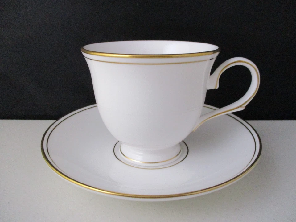 LENOX FEDERAL GOLD CUP & SAUCER- 3 1/8" -0807D