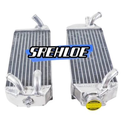 Aluminum Radiator For 2002-2007 Suzuki DRZ400 DRZ400E DR-Z 400 E WVBF K2/K3/K4 - Image 1 of 4