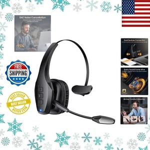 Bluetooth Headphone Blue Parrot Style Headset Truck Driver Noise Cancelling - Picture 1 of 10