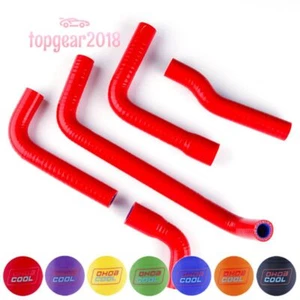 Silicone radiator hose for gas gas MX/SM/EC 125 200 250 300 2007-2015 2014 Red - Picture 1 of 10