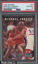 1992 Skybox USA Basketball #37 Michael Jordan PSA 10