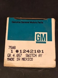 1968-76 Pontiac Chevy Buick Olds Cadillac NOS GM# 1242101 TH400 Kickdown Sw GTO - Picture 1 of 2