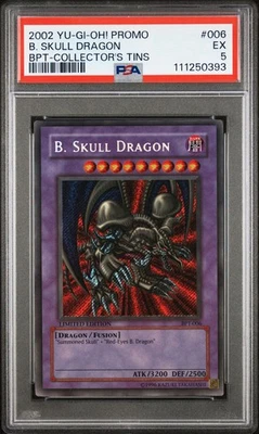 Yu-Gi-Oh! - Collector's Tins B. Skull Dragon 2002 BPT-006 Limited Edition PSA 5 - Image 1 of 2