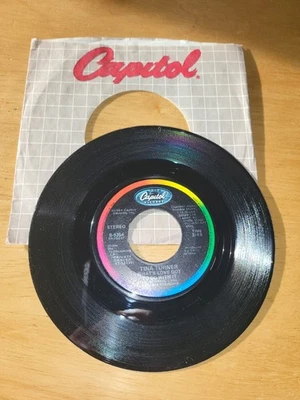 Tina Turner  What's Love Got To Do With It / Rock And Roll Widow 45 vinyl 1984 c - Image 1 of 4