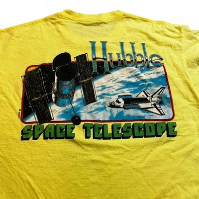 Vintage 1989 rare NASA Hubble Space Telescope long sleeve T-shirt size XL - Image 1 of 4