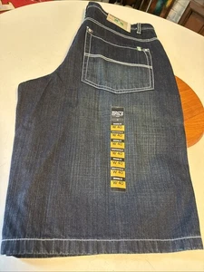 Pantalones Cortos De Colección Southpole Rojo Tab Denim Sueltos Y2K Pantalones Cortos De Jean DeadStock 40 - Imagen 1 de 8