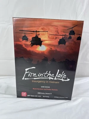 GMT Games Fire in the Lake Insurgency In Vietnam Coin Series, Volume IV NIB - Image 1 of 4