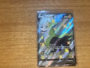 Pokemon Karte Schwert & Schild Black Star Promo SWSH085 Boltund V NM 2021 - Bild 1 von 2
