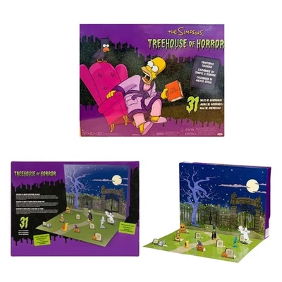 2025 Jakks Pacific Simpsons treehouse of horror Advent Calendar-NEW SEALED - Image 1 of 4