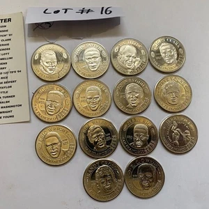 San Francisco 49ers damals und heute 1994-95 Sammlermünzen 14 von 20 Lot #16 - Bild 1 von 12