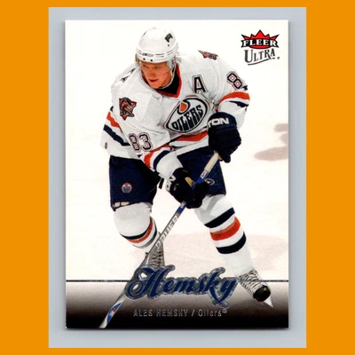Ales Hemsky #117 2007 Ultra Edmonton Oilers Hockey Card NHL NM - Image 1 of 3