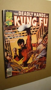 DEADLY HANDS OF KUNG FU 26 *SOLID* GREAT ART BRUCE LEE IRON FIST - Picture 1 of 1