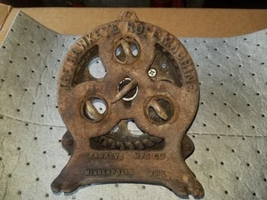 Vintage Rope Maker The Hawkeye Rope Machine Spins Minneapolis Mn - Picture 1 of 10