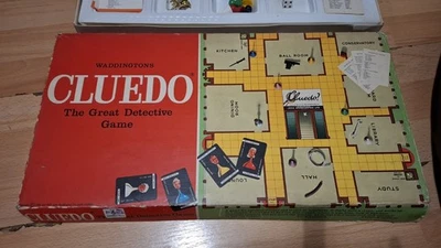 Waddingtons Cluedo Board Game 1970s Vintage - Image 1 of 4