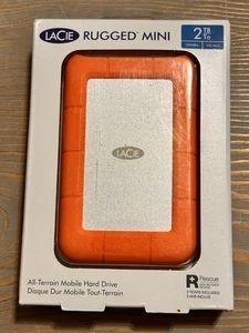 Mini disco duro móvil todo terreno resistente LaCie 2 TB naranja - (LAC9000298) - Imagen 1 de 4