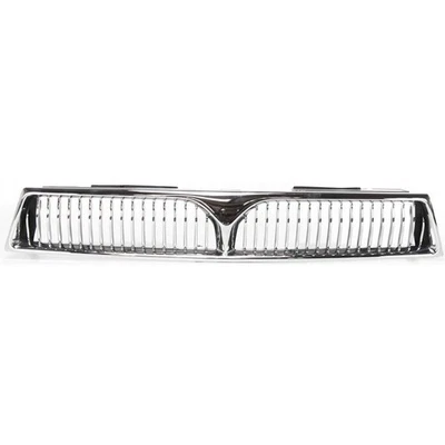 Chrome Shell with Black Insert For 1999-2001 Mitsubishi Galant Grille Plastic — 第 1/4 张图片