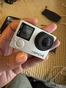 GoPro Hero 4 Silver Action Camera 12mp 4K with Water Proof Housing + accessories - Picture 1 of 6