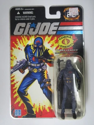 Hasbro GI Joe 2007 25 aniversario Cobra Leader - Cobra Commander Foto 1 de 4