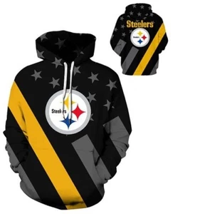 Pittsburgh Steelers 3X-Large Hoodie Unisex (Run Small for Men Size Up) - Picture 1 of 3