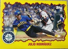 2023 Throw Back Thursday Set 37 Card 110 Julio Rodriguez Variation-Free Shipping
