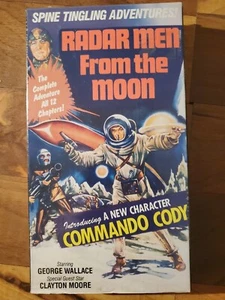 Radar Men from the Moon (VHS, 1990, 12 Episodes) Spine Tingling Adventures - Picture 1 of 4