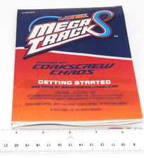Lionel Mega Tracks Master Set Corkscrew Chaos Instruction Manual Part Only