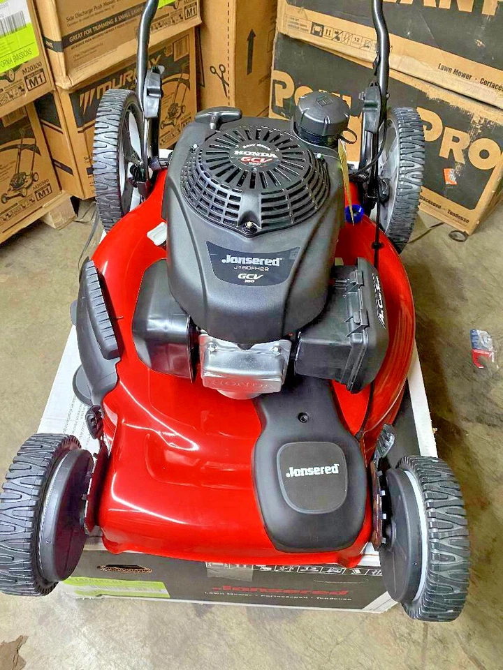 Cortacésped Husqvarna Jonsered 22" autopropulsado 3N1 motor Honda GCV160 de alta potencia  Foto 1 de 4