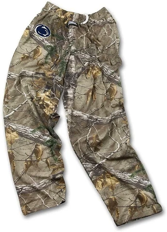 Zubaz Penn State Nittany Lions Men M L Real Tree Camo Print Casual Pants C1 2153 Cover