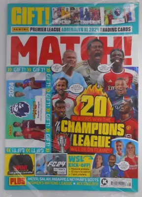Match Magazine 19th Sep 2023 Champions League + Panini Premier League Cards • 9.59€