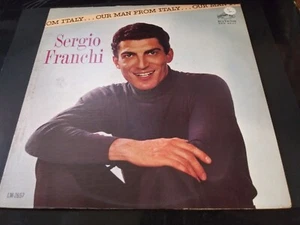 Sergio Franchi - Our Man From Italy VG++ Mono RCA Red Seal LM2657 LP Record 1963 - Imagen 1 de 4