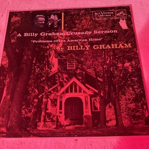 Billy Graham Crusade Sermon Problems Of The American Home Vinyl - Picture 1 of 4