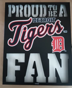 Detroit Tigers Sign-USED- - Picture 1 of 3