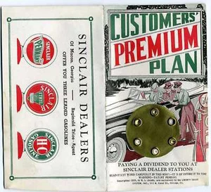 Folleto de premios Sinclair Opaline Premiums 1936 - Imagen 1 de 2
