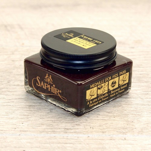 HERMÈS TABACCO SMALTO CREMA Zaffiro MDO Pommadier per Allen Edmonds Alden ($10 crediti)